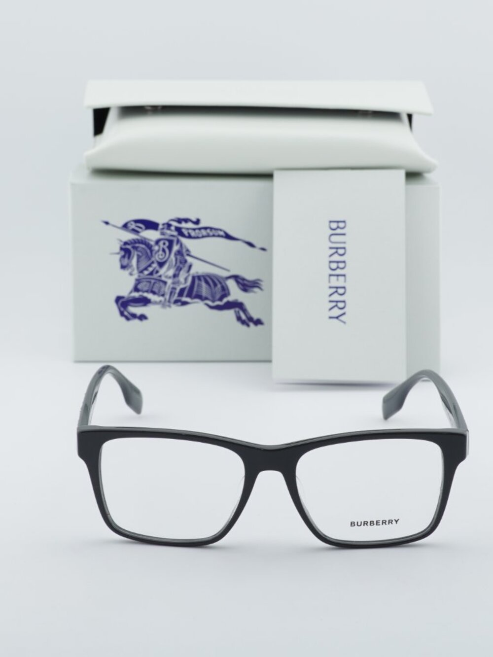 Burberry BE2393D 4185 Men Rectangle Eyeglasses 55mm - Grey - Picture 6 of 10